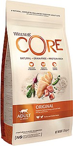 Wellness CORE - וולנס קור מזון לחתולים בוגרים Wellness CORE - וולנס קור מזון לחתולים בוגרים