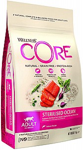 Wellness CORE - וולנס קור סלמון מזון לחתולים מסורסים אריזת חסכון Wellness CORE - וולנס קור סלמון מזון לחתולים מסורסים אריזת חסכון