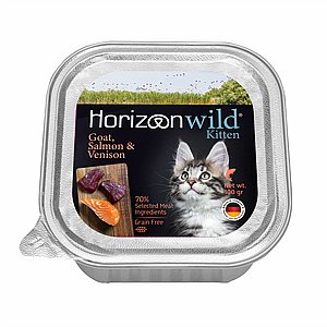 הורייזן ווילד/Horizon Wild מעדן חתולים קיטן - עז, צבי וסלמון הורייזן ווילד/Horizon Wild מעדן חתולים קיטן - עז, צבי וסלמון